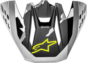 šilt pre prilby S-M5 ROVER 2022, ALPINESTARS (žltá fluo/šedá/maskáčová)