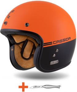 Prilba Eso Super Hooligan, CASSIDA (čierna/oranžová perleť) 2025