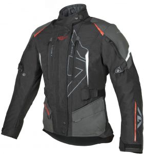 bunda Teressa II, AYRTON, dámska (čierna/šedá/red fluo) 2026 - 3 vrstvá