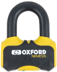 zámok U profil NEMESIS, OXFORD (priemer čapu 16 mm, žltý)