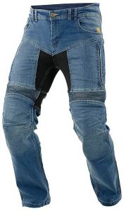 Kevlarové džínsy na motorku Trilobite Parado 661 modré regular