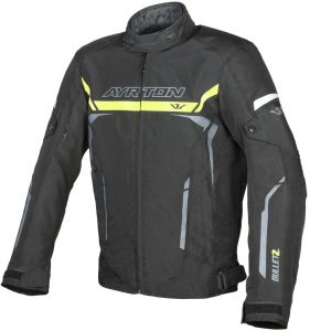bunda Bullet II, AYRTON (čierna/žltá fluo/šedá) 2026