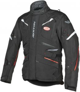 bunda Trail Jawa, AYRTON (čierna/červená)