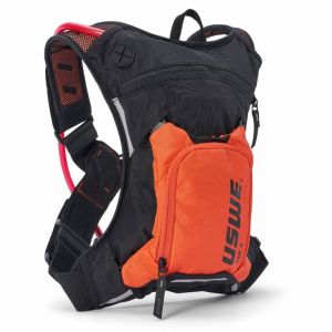 batoh ENDURO RAW 3, USWE-ŠVÉDSKO (oranžová, objem 3L, hydrobag 2L) - ruksak