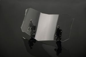 Deflektor na plexi  LOSTER GT1 transparent