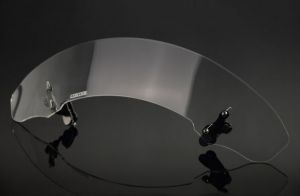 Deflektor na plexi  LOSTER CHOPPER transparent