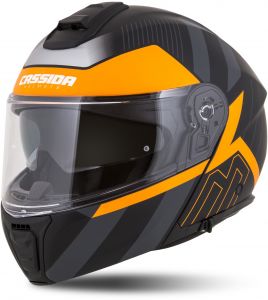 Prilba Modulo 2.1 Profile, CASSIDA (čierna matná/sivá/oranžová)