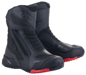 topánky RT-7 DRYSTAR, ALPINESTARS (čierna / červená) 2023