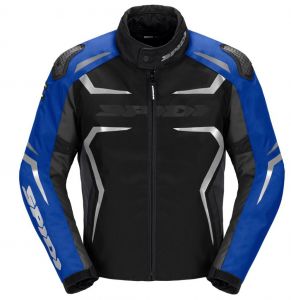bunda RACE EVO H2OUT, SPIDI (čierna/modrá)
