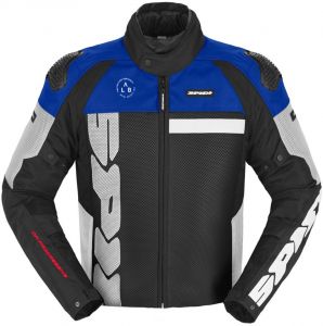 bunda PROGRESSIVE NET H2OUT, SPIDI (čierna/šedá/biela/modrá)