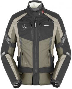 bunda 4SEASON EVO LADY 2023, SPIDI (čierna/vojenská zelená)