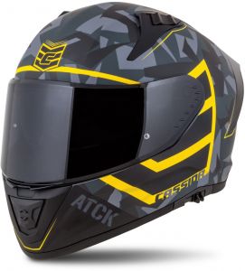 prilba Aero ATCK, CASSIDA (šedá camo/čierna/žltá fluo)