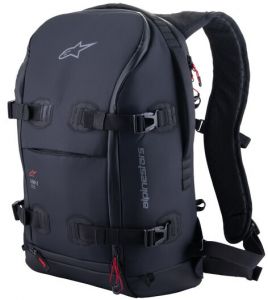 batoh AMP-7, ALPINESTARS (čierna, objem 22 l) - ruksak