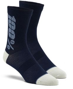 ponožky RYTHYM Merino Wool, 100% - USA (modrá)