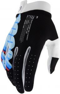 rukavice ITRACK, 100% - USA (čierne)