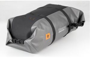 AV03 K RUGGED univerzálna vodeodolná valcová šedá taška KAPPA