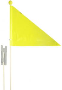 reflexná vlajka, OXFORD (žltá fluo, dĺžka kordu 1,5 m)