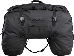 taška na zadné sedlo AQUA D-70, OXFORD (čierna)