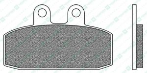 brzdové platničky, NEWFREN (zmes SCOOTER ELITE ORGANIC) 2 ks v balení