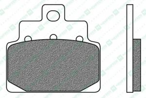 brzdové platničky, NEWFREN (zmes SCOOTER ELITE ORGANIC) 2 ks v balení