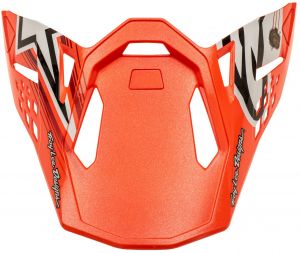 šilt pre prilby SUPERTECH S-M10 edícia TROY LEE DESIGNS, ALPINESTARS (oranžová)