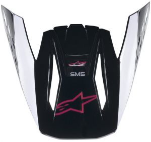 šilt pre prilby SUPERTECH S-M5 COMPASS, ALPINESTARS (čierna/ružová)