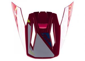 šilt pre prilby SUPERTECH S-M5 SOLAR FLARE, ALPINESTARS (červená/žltá fluo/biela