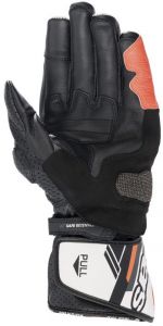 rukavice SP-8, ALPINESTARS (biele/červené fluo/čierne) 2023