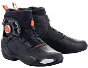 topánky SP-2, ALPINESTARS (čierne/biele/červené fluo)