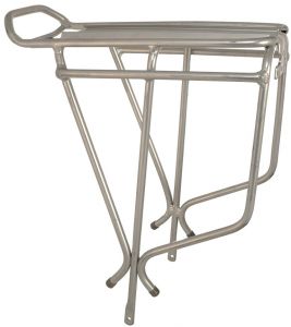 trubkový nosič brašien ALLOY LUGGAGE RACK, OXFORD (strieborný)