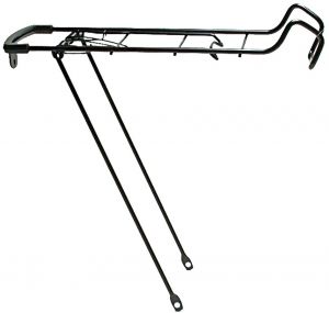 trubkový nosič brašien STEEL SPRING TOP LUGGAGE CARRIER, OXFORD (čierny)