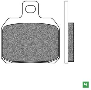 brzdové platničky, NEWFREN (zmes SCOOTER ELITE SINTERED) 2 ks v balení