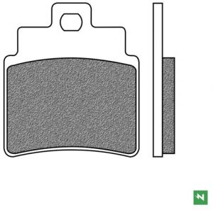 brzdové platničky, NEWFREN (zmes SCOOTER ELITE ORGANIC) 2 ks v balení