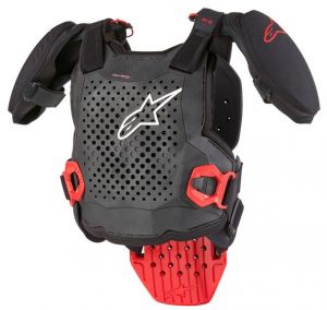 chránič tela A-5 S 2,  ALPINESTARS, detský (čierna/červená)