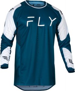 dres EVOLUTION DST. FLY RACING - USA (modrá/biela)