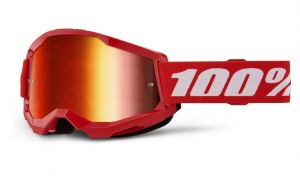 STRATA 2 NEW 100% - USA, červené okuliare - červené plexi