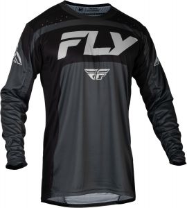 dres LITE, FLY RACING - USA (sivá/čierna)