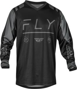 dres F-16, FLY RACING - USA (čierna/sivá)