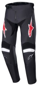 nohavice RACER LUCENT, ALPINESTARS, detské (čierna/biela/červená)