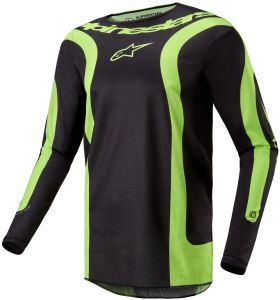 dres FLUID LURV, ALPINESTARS (čierna/žltá fluo)