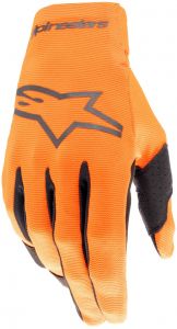 rukavice RADAR, ALPINESTARS, detské (oranžová/čierna)