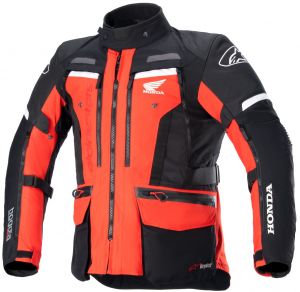 bunda BOGOTA PRO DRYSTAR HONDA kolekcia, ALPINESTARS (červená fluo/čierna)