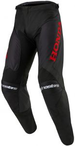 Nohavice RACER ICONIC HONDA kolekcia, ALPINESTARS (čierna/červená)