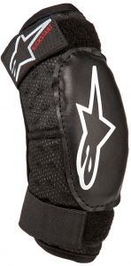Chrániče lakťov BIONIC KICKSTART, ALPINESTARS, detské (čierna/červená)