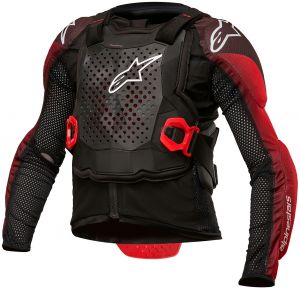 Chránič tela BIONIC TECH YOUTH, ALPINESTARS, detský (čierna/biela/červená)