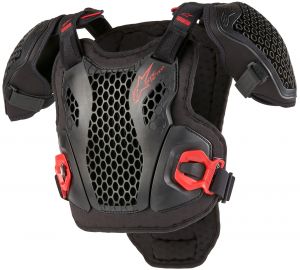 Chránič tela BIONIC ACTION YOUTH, ALPINESTARS, detský (čierna/červená)