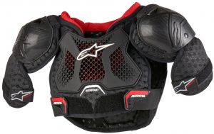 Chránič tela BIONIC KICKSTART, ALPINESTARS, detský (čierna/červená)