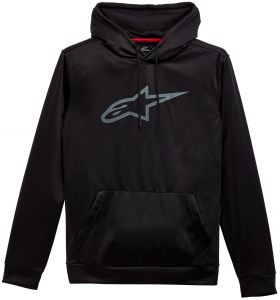 Mikina INCEPTION ATHLETIC HOODIE, ALPINESTARS (čierna)