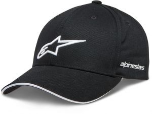 šiltovka ROSTRUM HAT, ALPINESTARS (čierna/biela)