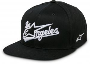 šiltovka LOS AGELES HAT, ALPINESTARS (čierna/biela)